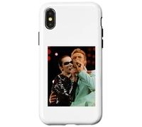 Carcasa para iPhone X/XS Concierto de Annie Lennox & David Bowie Freddie Mercury en Vivo
