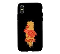 Carcasa para iPhone X/XS Conejo Elemento Animal Signo mentón. Horóscopo