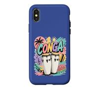 Carcasa para iPhone X/XS Conga Percusión Latina