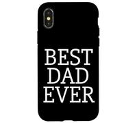 Carcasa para iPhone X/XS Cool and Stylish Best Dad Ever Father Daddy