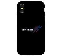 Carcasa para iPhone X/XS Corre más rápido