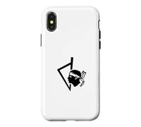 Carcasa para iPhone X/XS Corse Corsu Corssica 2B Head De Maure Córcega Francia