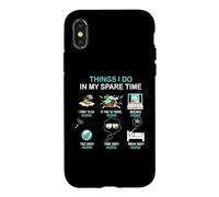 Carcasa para iPhone X/XS Cosa Que Hago en mi Tiempo Libre: Entusiasta de Las Maldivas, Maldivas