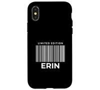 Carcasa para iPhone X/XS Cotización de Nombre Personalizado de Erin