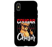 Carcasa para iPhone X/XS Cougar Chaser Camisa Funny Cougars