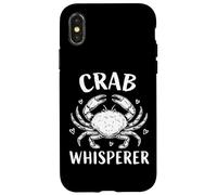 Carcasa para iPhone X/XS Crab Whisperer Mariscos