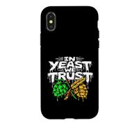 Carcasa para iPhone X/XS Craft Beer Homebrewer In Yeast We Trust
