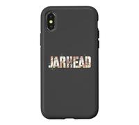 Carcasa para iPhone X/XS Crayones Vintage Jarhead Officer Proud Corps I Eat MRE Eater