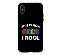 Carcasa para iPhone X/XS Creador de impresión 3D This Is How I Roll Funny Hobby Design