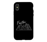 Carcasa para iPhone X/XS Cree en Milagros: Esperanza, Fuerza y perseverancia