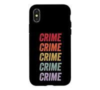 Carcasa para iPhone X/XS Crimen