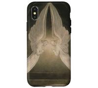Carcasa para iPhone X/XS Cristo en el Sepulcro custodiado por ángeles (William Blake)