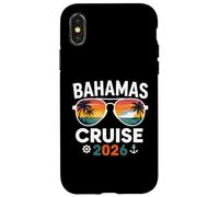 Carcasa para iPhone X/XS Crucero por Las Bahamas 2026 Vacaciones Familiares a Juego