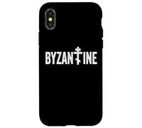 Carcasa para iPhone X/XS Cruz Ortodoxa | Ruso Bizantino Griego Constantinopla