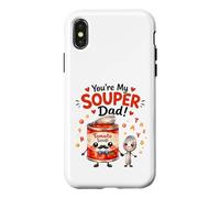 Carcasa para iPhone X/XS Cuchara de Sopa de Tomate You'Re My Souper Dad