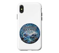 Carcasa para iPhone X/XS Cuevas de Hielo de Mendenhall Alaska, AK, Glaciar
