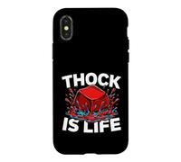 Carcasa para iPhone X/XS Custom Mechanical Keyboard Builder Thock Is Life