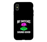 Carcasa para iPhone X/XS Custom Mechanical Keyboard My Switches Sound Good