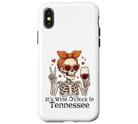 Carcasa para iPhone X/XS Cute Women's It's Wine O'Clock in Tennessee