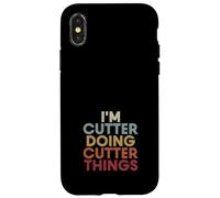 Carcasa para iPhone X/XS Cutter Name Cutter Personalized Name First Given