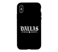 Carcasa para iPhone X/XS Dallas Barbed Wire Streetwear Texas Throwback Style