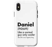 Carcasa para iPhone X/XS Daniel Like A Normal Guy Only Cooler Legend King Nombre