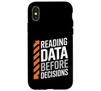 Carcasa para iPhone X/XS Datos Antes de Las Decisiones Sarcástico