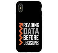 Carcasa para iPhone X/XS Datos Antes de Las Decisiones Sarcástico