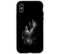 Carcasa para iPhone X/XS David Y Goliat Fe Cristiana Coraje