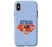 Carcasa para iPhone X/XS DC League of Super-Pets Superman's Best Friend Crypto