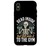 Carcasa para iPhone X/XS Dead Inside But Still Made It To The Gym Culturista