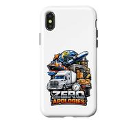 Carcasa para iPhone X/XS Declaración de logística Global Zero Apologies