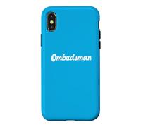 Carcasa para iPhone X/XS Defensor del Pueblo Ombudsman Ombudsman Ombudsman Day Bud