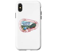 Carcasa para iPhone X/XS Delaware Water Gap - Mosquetón de Escalada