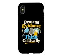 Carcasa para iPhone X/XS Demanda Evidencia Científico de Ciencias Forenses