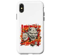 Carcasa para iPhone X/XS Demon Mask Fire Duo Oni Print Edition Limited