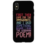 Carcasa para iPhone X/XS Derechos Humanos Moral Stand Libertad Valores Justicia Social