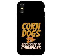 Carcasa para iPhone X/XS Desayuno de Campeones Corn Dog