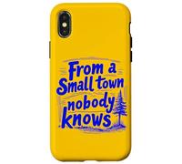 Carcasa para iPhone X/XS Desde un Pueblo pequeño Que Nadie Conoce, raíces humildes Inspiradoras