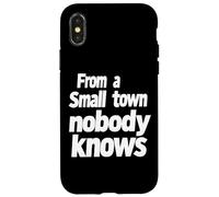 Carcasa para iPhone X/XS Desde un Pueblo pequeño Que Nadie Conoce, raíces humildes Inspiradoras