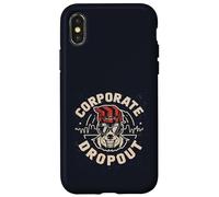 Carcasa para iPhone X/XS Deserción Corporativa Emprendedor Libertad Cambio de Carrera