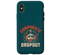 Carcasa para iPhone X/XS Deserción Corporativa Emprendedor Libertad Cambio de Carrera