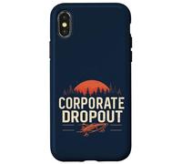 Carcasa para iPhone X/XS Deserción Corporativa Emprendedor Libertad Cambio de Carrera