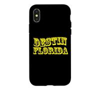 Carcasa para iPhone X/XS Destin Florida USA Souvenir