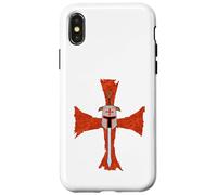 Carcasa para iPhone X/XS Deus Vult Gott Will Es Cruz I Cruzada Caballero Medieval