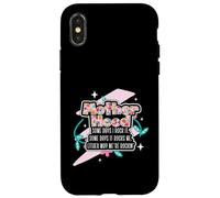 Carcasa para iPhone X/XS Día de la Madre Orgullosa Mamá Maternidad Algunos Días I Rock It