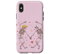 Carcasa para iPhone X/XS Día de San Valentín Conciencia Política contra la Guerra Paz Satírica