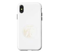 Carcasa para iPhone X/XS Día Pi Día de Las Matemáticas Místicas Ciencia y Luna Llena Matemáticas
