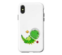 Carcasa para iPhone X/XS Dinosaurios Astronauta - Perdidos en el Espacio - Donde Estoy - Dinosaurio