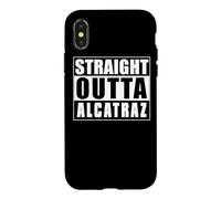 Carcasa para iPhone X/XS Directamente de la cárcel sarcástica penitenciaria de Alcatraz